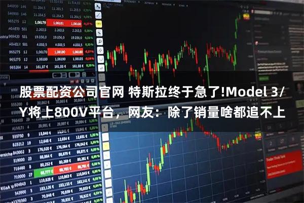 股票配资公司官网 特斯拉终于急了!Model 3/Y将上800V平台，网友：除了销量啥都追不上
